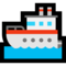 Ship emoji on Microsoft